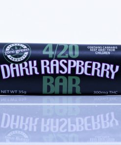 Gone Green - 420 Chocolate Bar - Dark Rasberry, 300 MG THC