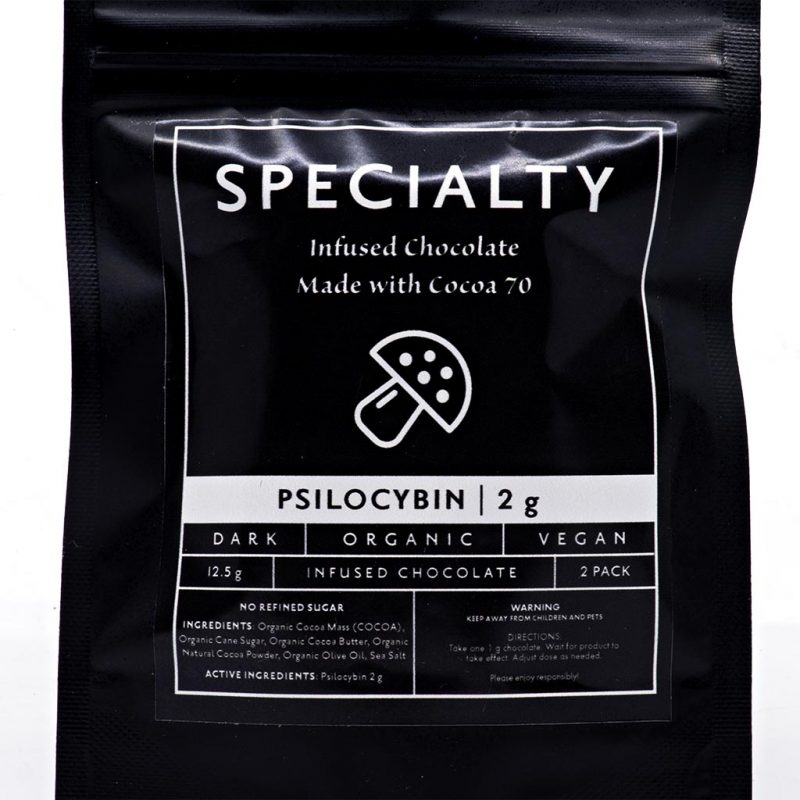 Specialty Mushroom Infused Chocolate 2g