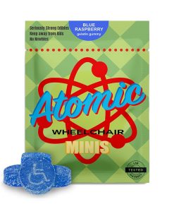 Atomic Wheelchair Gummies - Strawberry 400mg (High Dosage)